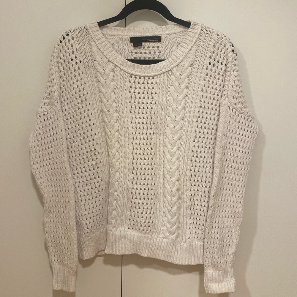 White 360Sweater | size xs